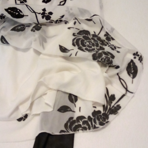 Black and white party dress - Picture 7 of 13